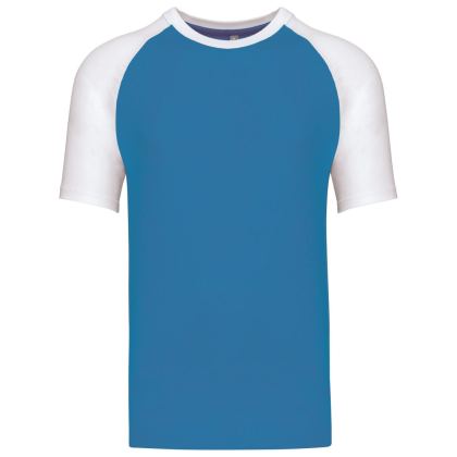 Baseball > T-shirt bicolore manches courtes