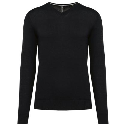 Pull col en V écoresponsable homme