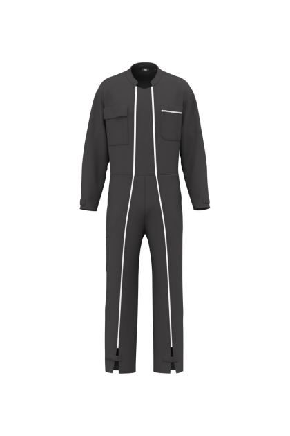 Combinaison double zip unisexe